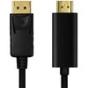 LOGILINK CV0128 LOGILINK - DisplayPort laidas, DP 1.2 iki HDMI 1.4, juodas, 3m