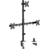 LogiLink Monitoriaus laikiklis trigubas 17-32 376 mm juodas