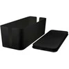 LogiLink Organizer kabli cable box, juoda