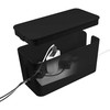LogiLink Organizer kabli cable box, juoda