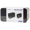 LogiLink Organizer kabli cable box, juoda