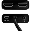 LogiLink HD0061 - HDMI skirstytuvas 1x2 prievadų 4K/60 Hz skaleris