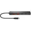 LogiLink USB-C šakotuvas, 4 prievadų, 2x USB-A, 2x USB-C, juodas