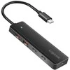 LogiLink USB-C šakotuvas, 4 prievadų, 2x USB-A, 2x USB-C, juodas
