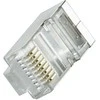 LogiLink Wtyki rj45 cat.6 100szt. ekranowane su osłoną, juoda