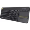 Klaviatūra logitech k400 920-007145 (usb 2.0; spalva juoda