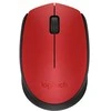 Pelė logitech m171 910-004641 (optinė; 1000 dpi; spalva raudona)