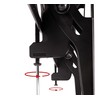 B-Tech BT8424 Laikiklis prie lubų su prailginimo svirtimi 150 cm, juodas