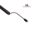 Maclean MCE76 37545 Automobilinis įkroviklis 2xUSB, 5.2A, „Lightning“ spiralė 1.8m