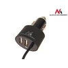 Maclean MCE76 37545 Automobilinis įkroviklis 2xUSB, 5.2A, „Lightning“ spiralė 1.8m