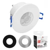 Judesio jutiklis PIR Maclean, Montuojama, zasięg 8m, 600W/1200W, 220-240V AC, 50/60Hz, MCE821