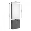 Lampa „Maclean“ LED lempa, pilka, 10 W, IP65, 700 lm, neutrali balta (4000 K) MCE514 GR