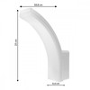 Maclean Lampa led mce511 w 20w ip65 4000k
