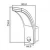 Maclean Lampa led su judesio jutikliu mce244 gr