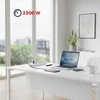 Maclean power strip, 3 socket extension + 3xUSB, 110-240V AC 50/60Hz, 2.1A max 2500W, 1.5m, baltas, MCE394 W