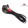 MACLEAN MCTV-824 Maclean MCTV-824 Jack Angled 90 to 2 RCA kabelis 1m juodas