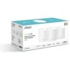Maršrutizatorius TP-LINK | AX1500 viso namo tinklelio „Wi-Fi 6“ sistema | „Deco X10“ (3 vnt. pakuotė) | 802.11ax | 10/100/1000 Mbit/s | Ethernet LAN (RJ-45) jungtys: 1 | Tinklo palaikymas: Taip | MU-MiMO: Taip | Ne, mobilusis plačiajuostis ryšys: | Antenos tipas: Vidinė