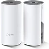 Maršrutizatorius Tp-link deco e4 (2-pack) dual-band (2.4 ghz/5 ghz) wi-fi 5 (802.11ac) balta, pilka wewnętrzny