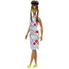Mattel Barbė fashionistas lėlė spalvinga suknele