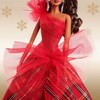 Mattel Lėlė Barbie Signature 2024 Holiday su languota suknele