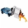 Mattel Degtukų dėžė transporto priemonė Jurassic World Transporter dinozaurų stegosaurus letena