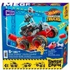 Mattel Hot Wheels Monster truck stunt blocks 151ele car + ramp ZA5996