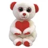 Zuru Mascot You Bear su širdele Desi 15 cm balta