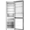 Midea Šaldytuvas | MDRB548MME46 | Energijos efektyvumo klasė E | Laisvai stovintis | Kombinuotas | Aukštis 186 cm | No Frost sistema | Šaldytuvo grynoji talpa 271 L | Šaldiklio grynoji talpa 130 L | 35 dB | Pilkas