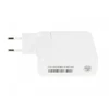 Maitinimo šaltinis sieciowy Mitsu 61W USB-C, USBC, 5-20.3V, 3A (baltas) do notebooka