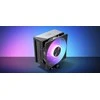 MODECOM Volcano 0C T701 ARGB Processor Oro vėsintuvas 12 cm Juodas