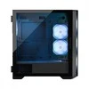 Modecom „Horizon ARGB Flow MIDI“ kompiuterio korpusas, juodas
