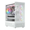 MODECOM PC CASE VOLCANO AQ 300 ARGB MIDI Baltas