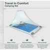 Cocoon MNC2 camping mosquito net Pyramid mosquito net Žalias