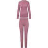 VIKING Gasher Lady Set Merino moteriški apatiniai, dydis S, rožiniai