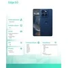 „Motorola edge 60“ 16,9 cm (6,67 colio) dviejų SIM kortelių „Android 15“ 5G USB C tipo 12 GB 256 GB 5200 mAh Mėlyna