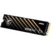 MSI Dysk ssd spatium m461 2tb m.2 pcie 4.0 5000/4200mb/s