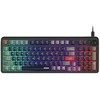 MSI FORGE GK110 US | Klaviatūra žaidimams | su laidu | US | Membrane | Juodas