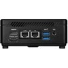 Mini desktop PC MSI Cubi 5 1M-437BEU barebone Core 7 / WiFi 6E + BT 5.3 / 1×2.5Gbps + 1x1Gbps juodos spalvos