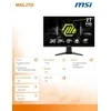 Žaidimų monitorius MSI MAG 275F 27" / FHD / Rapid IPS / 180Hz / 0,5ms GtG / juodos spalvos