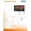 Monitorius MSI Modern MD272UPSW / 27″ / 4K UHD / IPS / 60Hz / 4ms (GtG) / KVM / baltos spalvos – adjustable stand – PD 65W