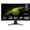 Monitorius MSI MAG276CXF 27 colių Rapid VA FHD Curve 1500R 280Hz 1ms 2xHDMI DP ausinių išvestis Juodas