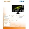 Monitorius MSI MAG276CXF 27 colių Rapid VA FHD Curve 1500R 280Hz 1ms 2xHDMI DP ausinių išvestis Juodas