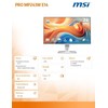 Monitorius MSI PRO MP243W E14 - 144Hz | Full HD | IPS | 23.8"