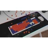 Klaviatūra Genesis Lead 300 tamsiai mėlyna Double Shot Keycaps