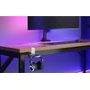 NEOMOUNTS HEADPHONE HOLDER, CLAMP MOUNTED, ALUMINUM