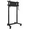 Laikiklis „NEOMOUNTS MOVE LIFT XL“ MOTORIZUOTAS MOBILUSIS STOVAS SU SANDĖLIAVIMO DĖŽE, 10 CM, RATUKAI, GRINDYS – VESA MAX 1200X600