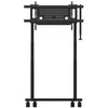 Laikiklis „NEOMOUNTS MOVE LIFT XL“ MOTORIZUOTAS MOBILUSIS STOVAS SU SANDĖLIAVIMO DĖŽE, 10 CM, RATUKAI, GRINDYS – VESA MAX 1200X600