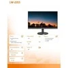 AG Neovo LW-2203 Full HD LED 54.6 cm (21.5") monitorius Juodas