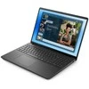 Nešiojamas kompiuteris Dell 16 DC16250 W11P C5 120U/8GB/512GB/16.0 FHD+/Int/FgrPr/WLAN + BT/Apšvietimas Kb/3 Cell/3YPS anglies juodumo
