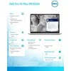 Nešiojamas kompiuteris Dell Pro 16 Plus PB16250 W11P Ultra 5 236V/16GB/512GB SSD G4 CL35/16.0 FHD+/ARC/fgrpr&amp;smtcd/fhd/ircam/mic/wlan+bt/bcklkb/3c/vpro/3yps aliuminis
